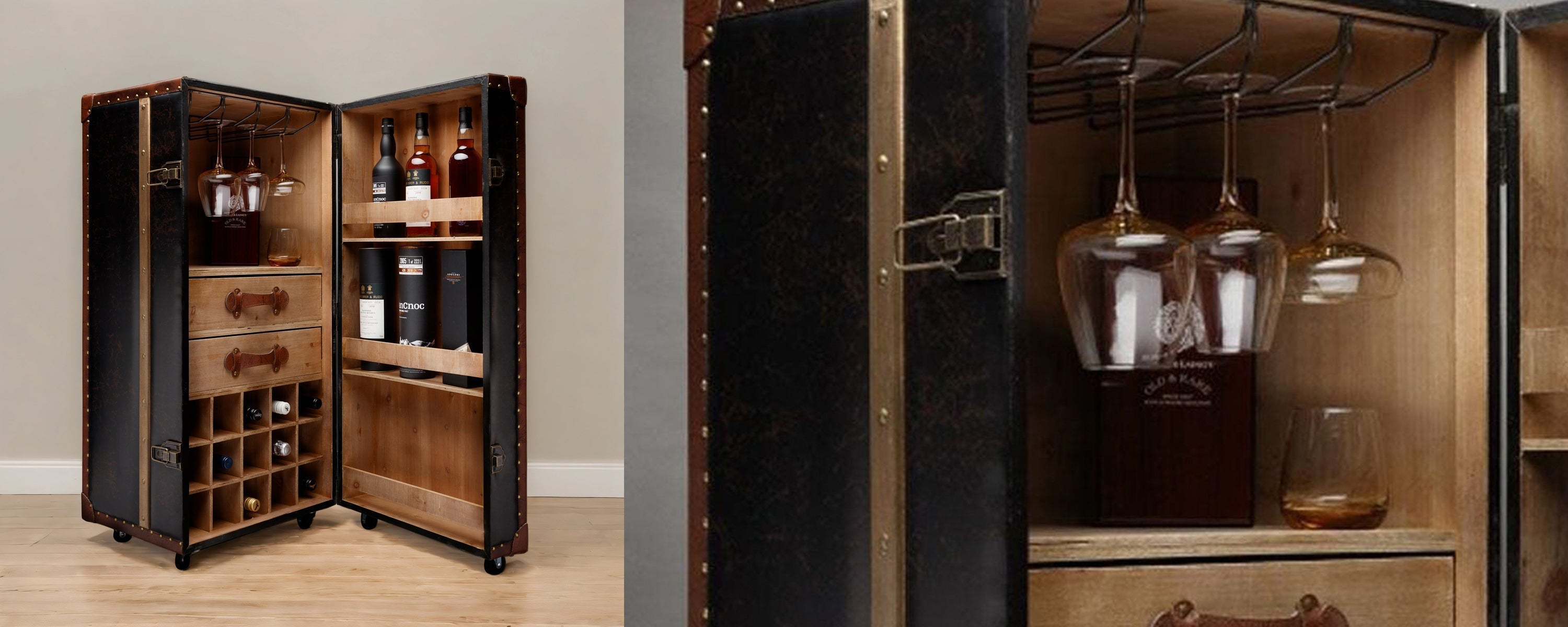 Trunk Bar Cabinet: The Christmas Statement Piece We All Need