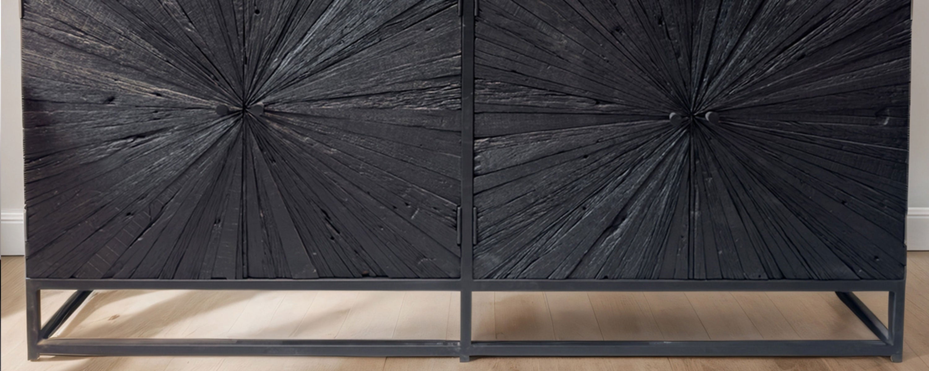 Product Highlight: Black Starburst 4 Door Sideboard