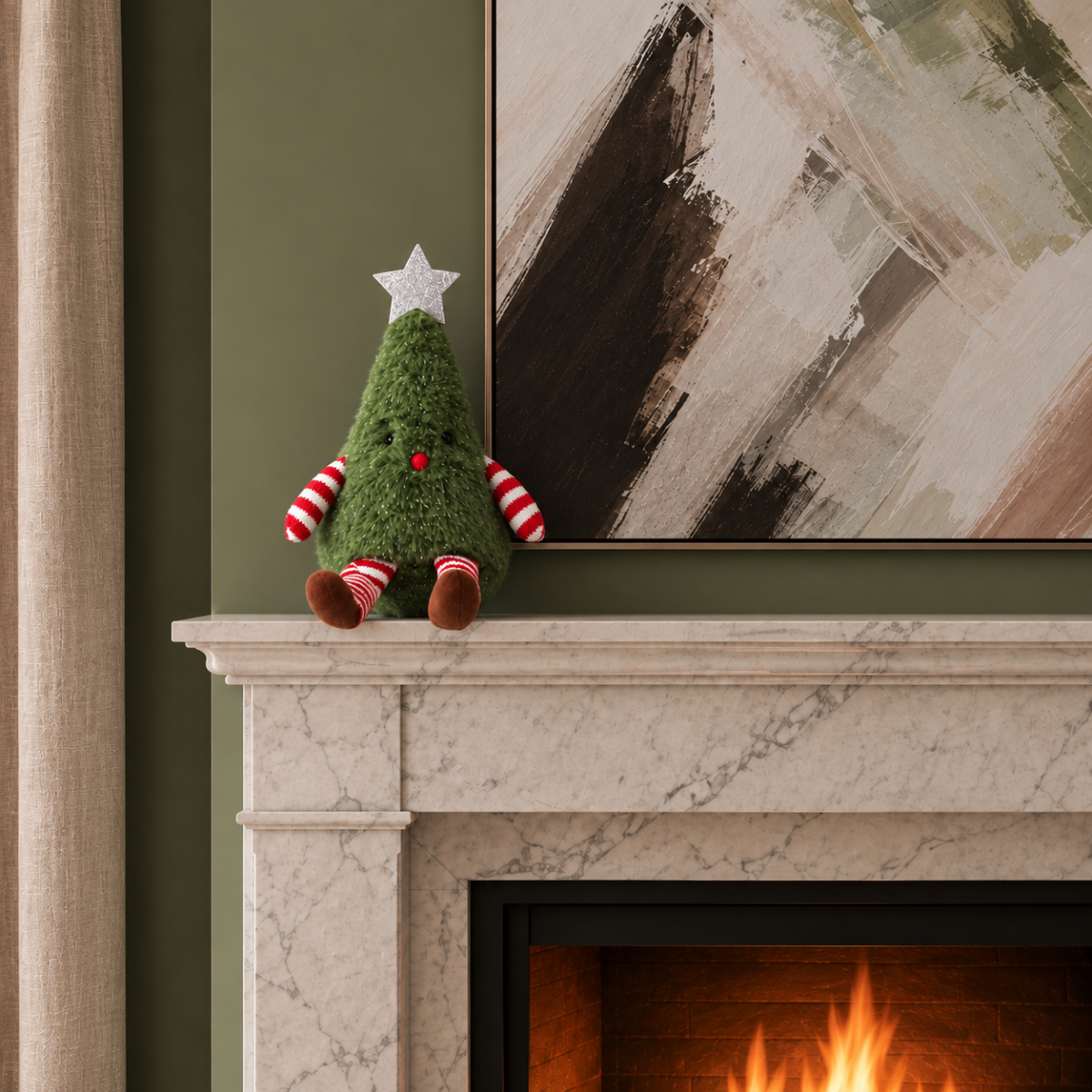 Xmas Tree with Star Plush
