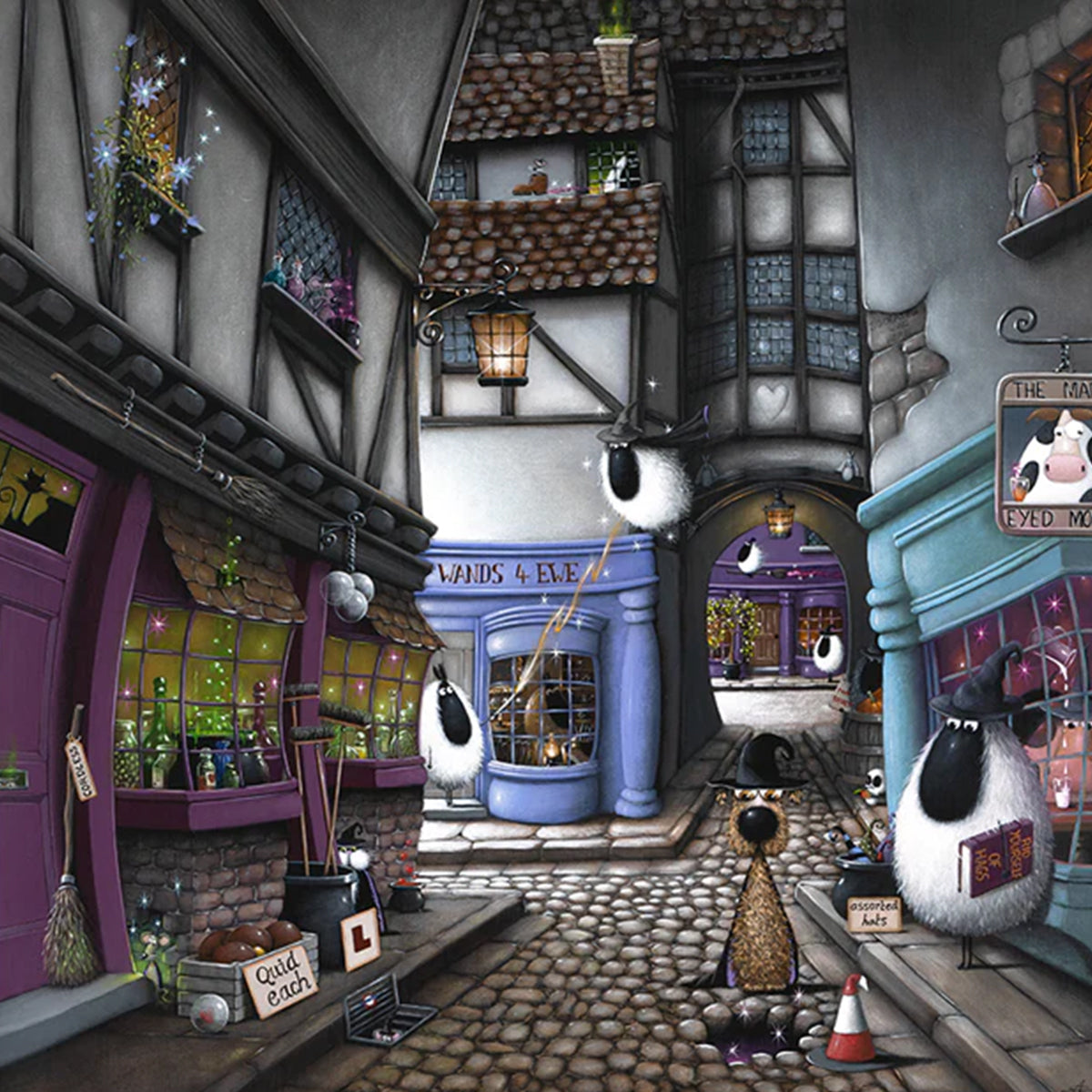 Harry Alley Framed Artwork