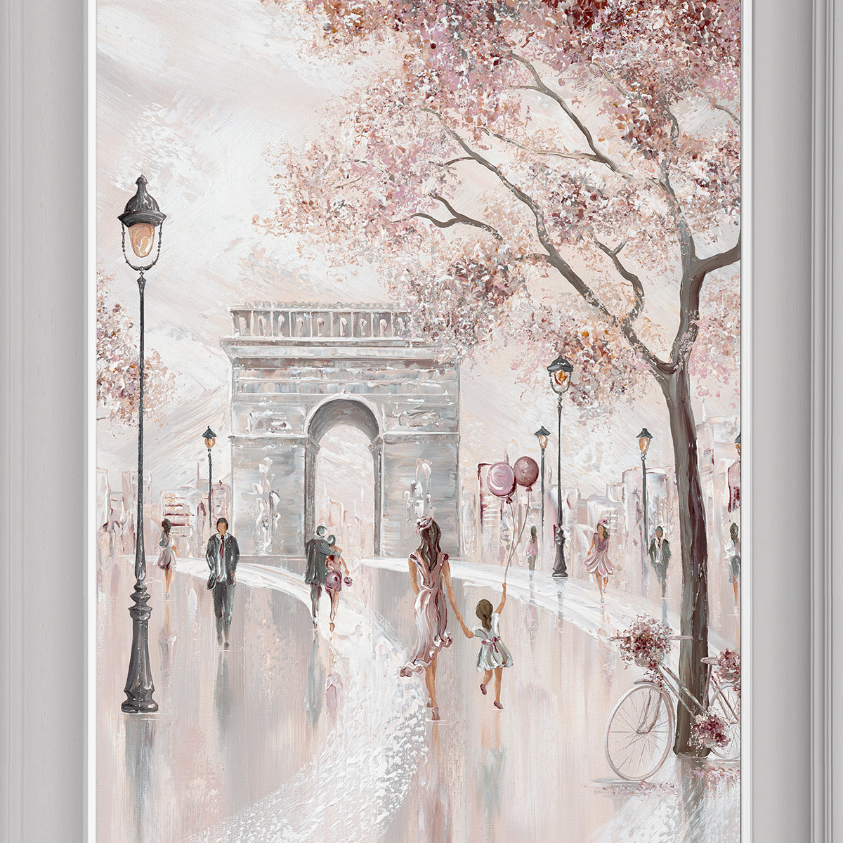 Parisian Promenade Framed Picture