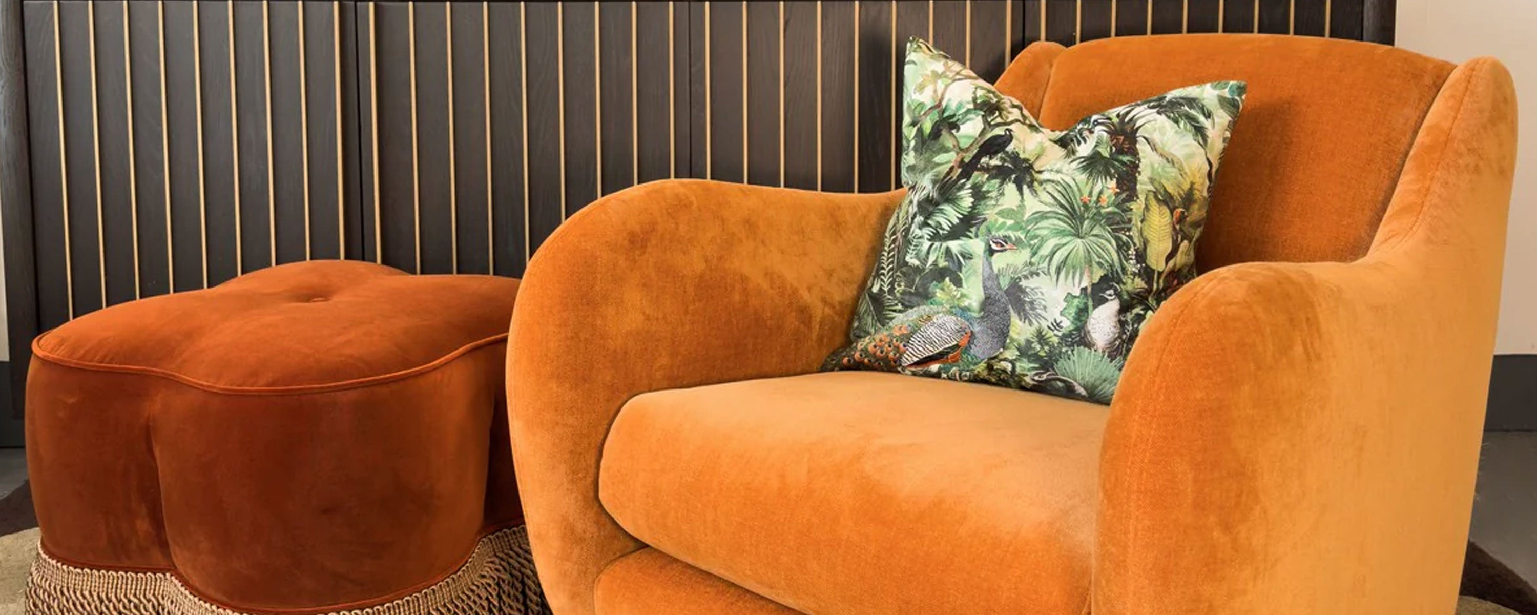 Product Highlight: The Marmalade Harriet Velvet Accent Chair