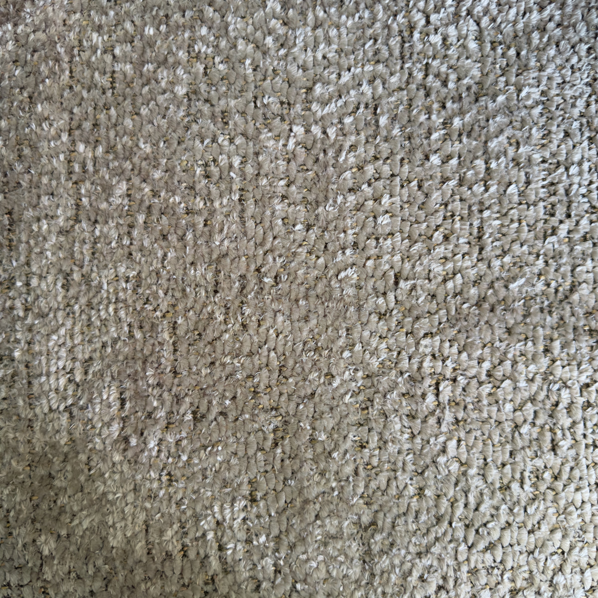 Beige & Bronze Textured Cut Out Dining Chair