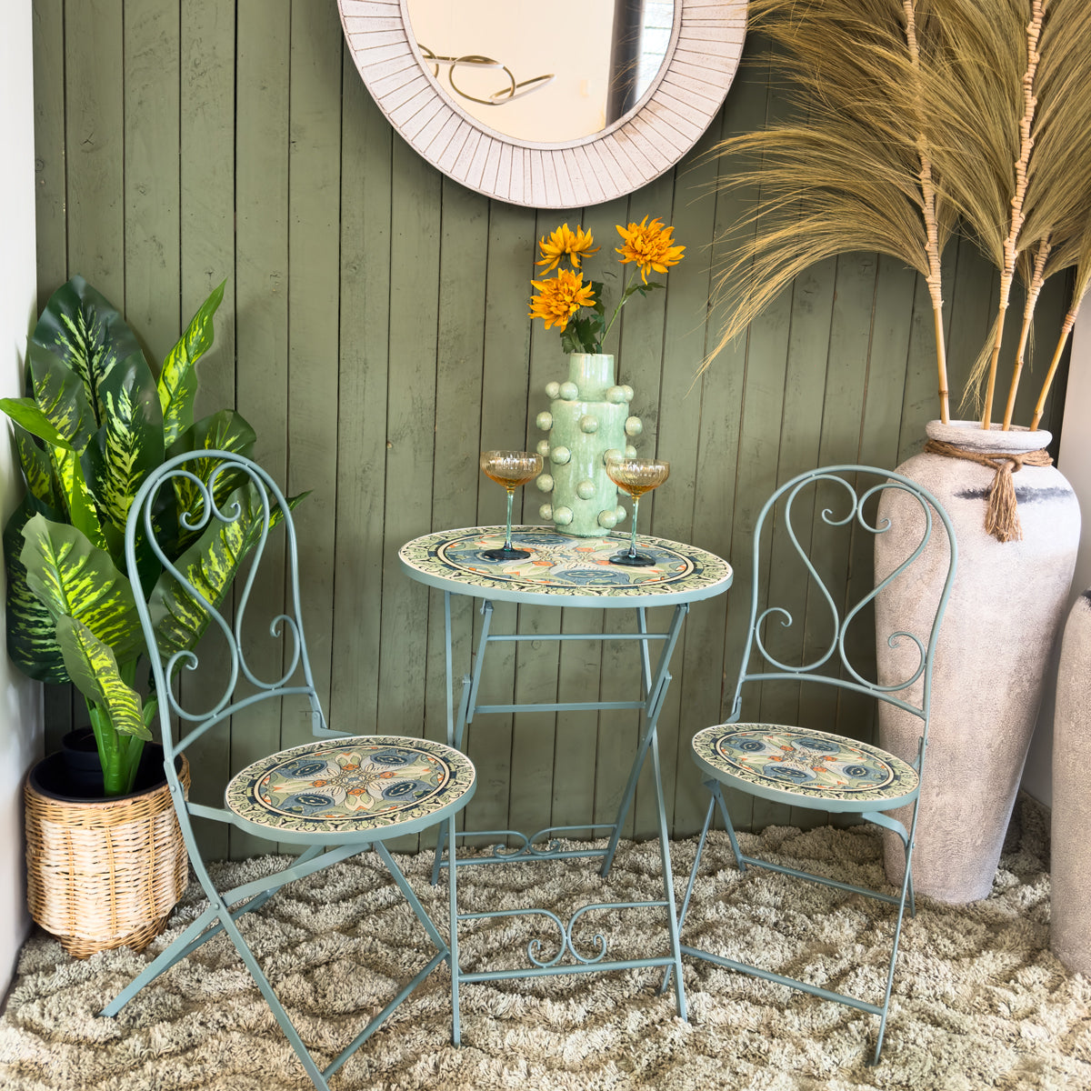 Biarritz 2 Seater Mosaic Set