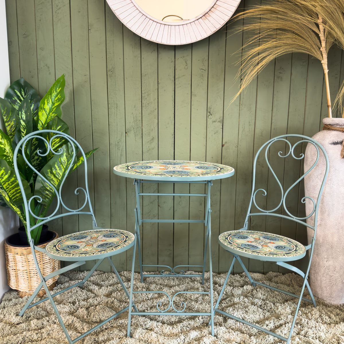Biarritz 2 Seater Mosaic Set