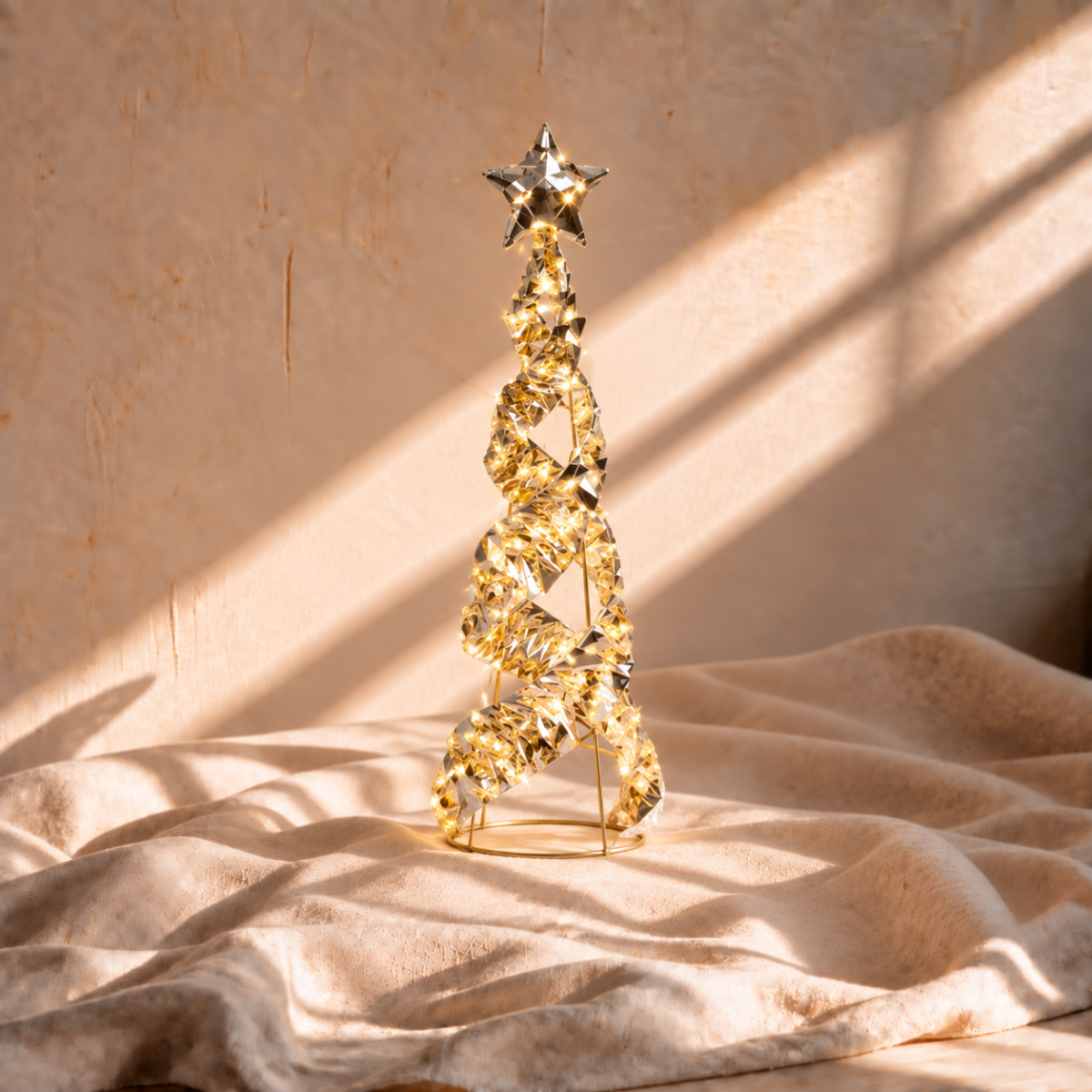 LED Swirled Cone Tree - Small