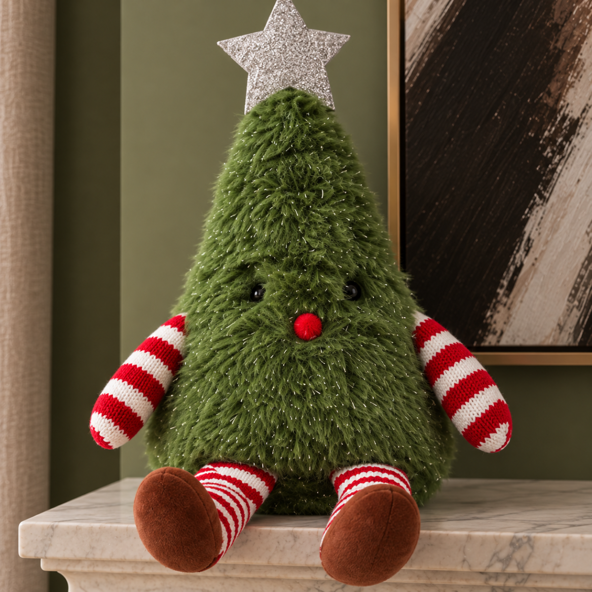 Xmas Tree with Star Plush