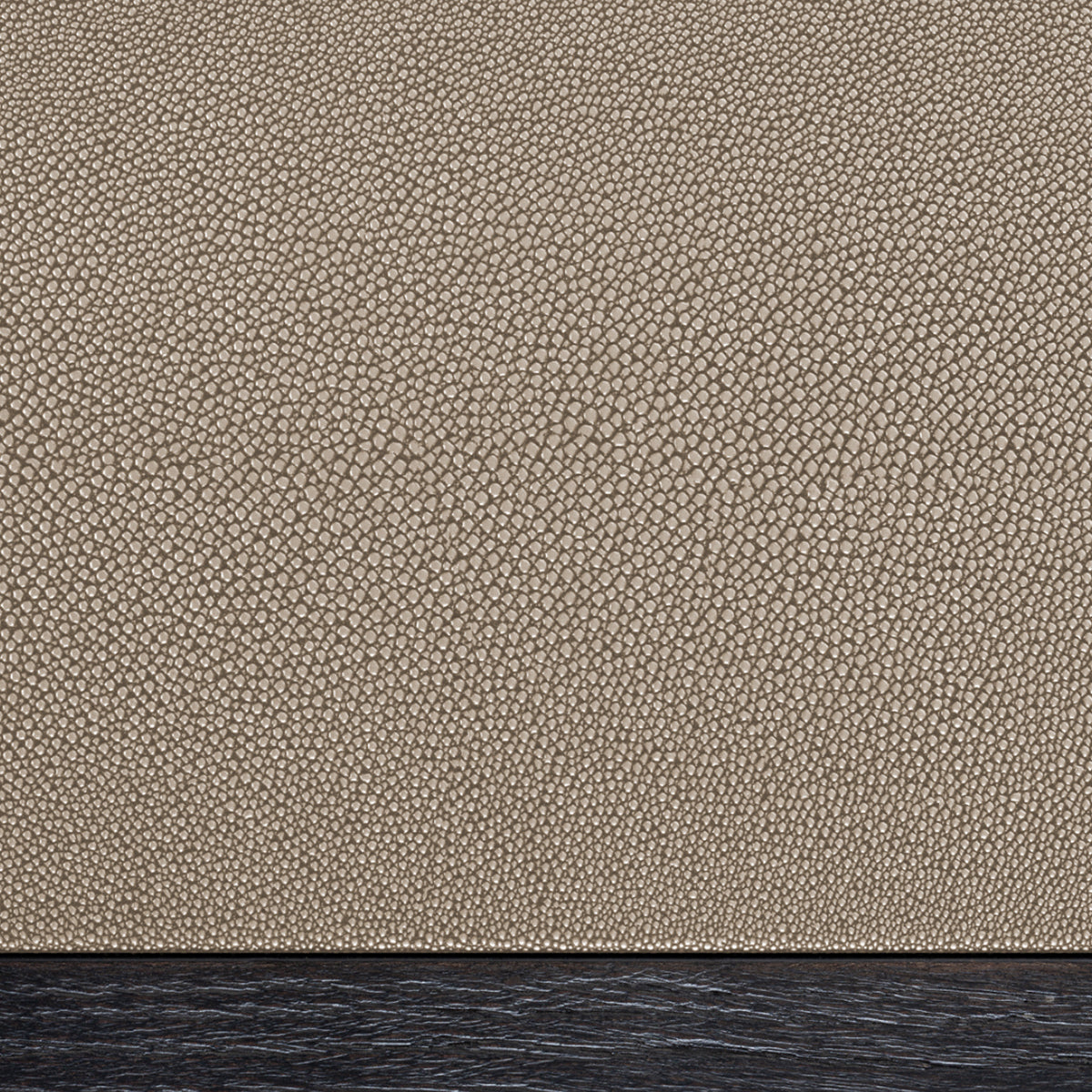 Oak & Gold Shagreen 3 Drawer Console