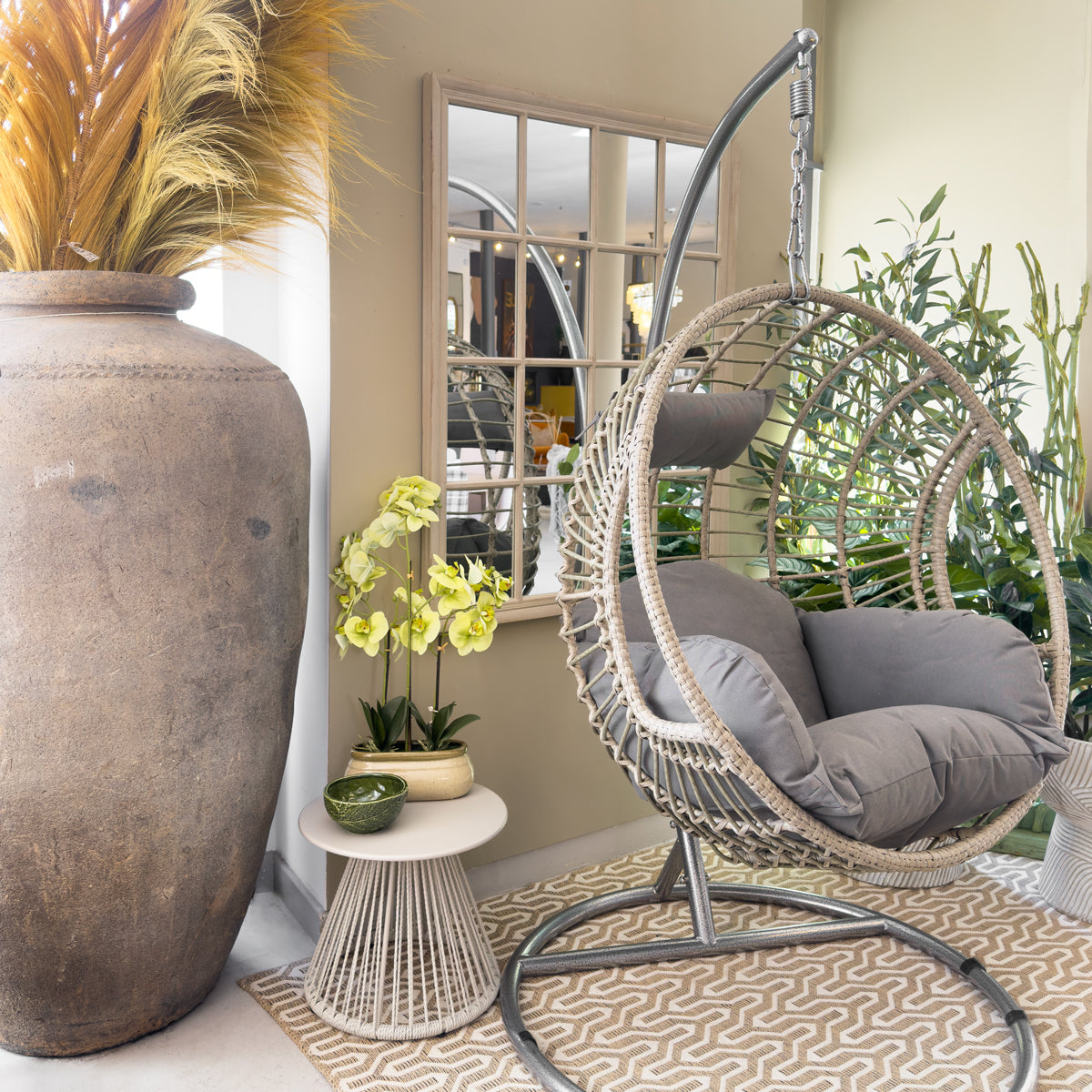 Santorini Wicker Hanging Chair