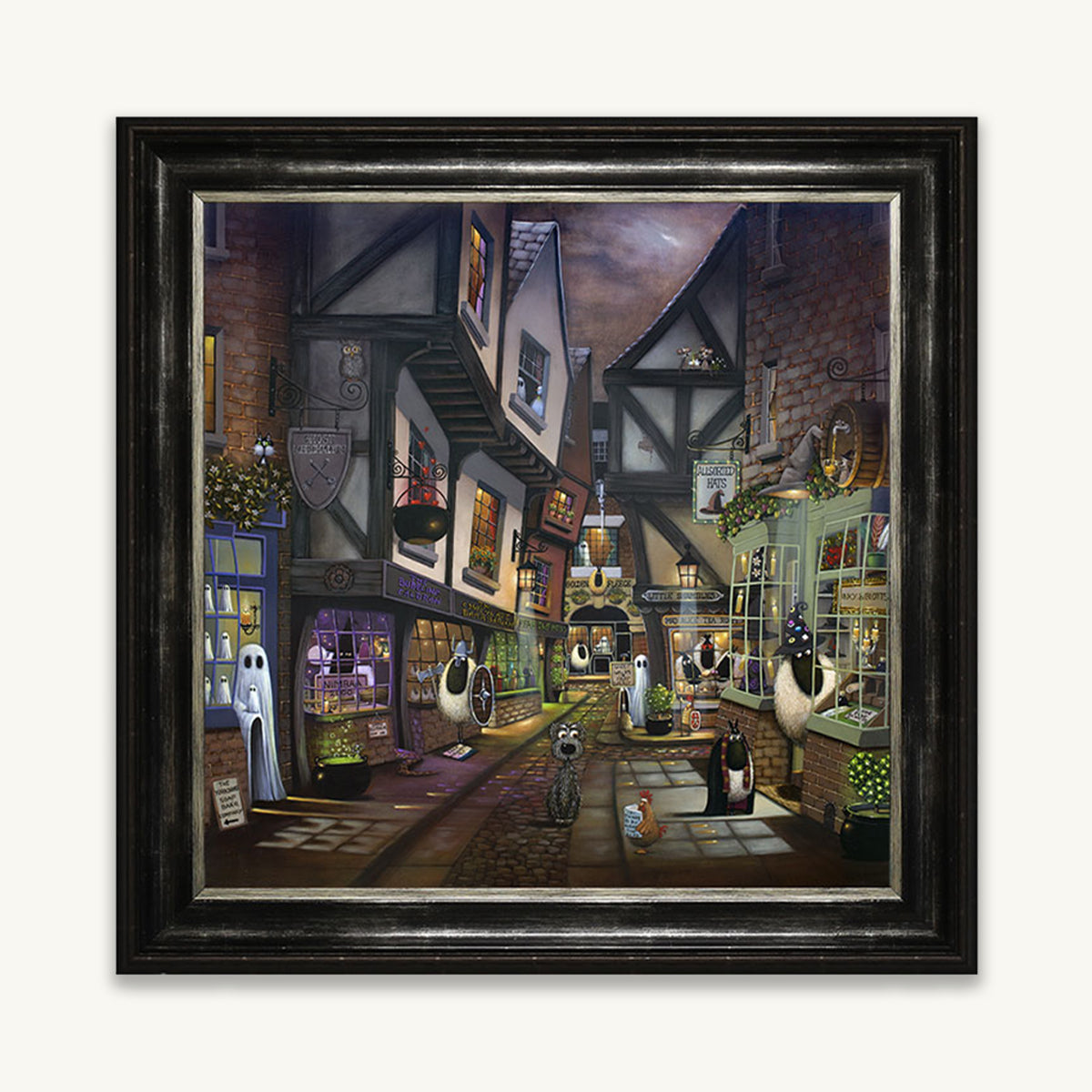 Spellbound Alley Framed Picture