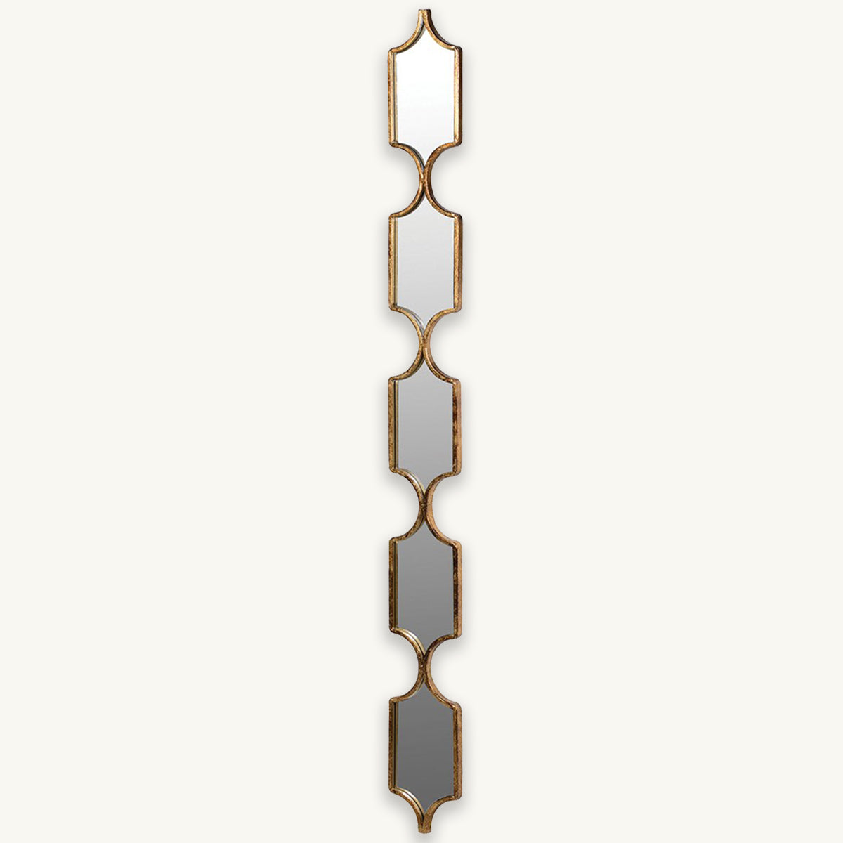 Tall Multi Diamond Shaped Mirror