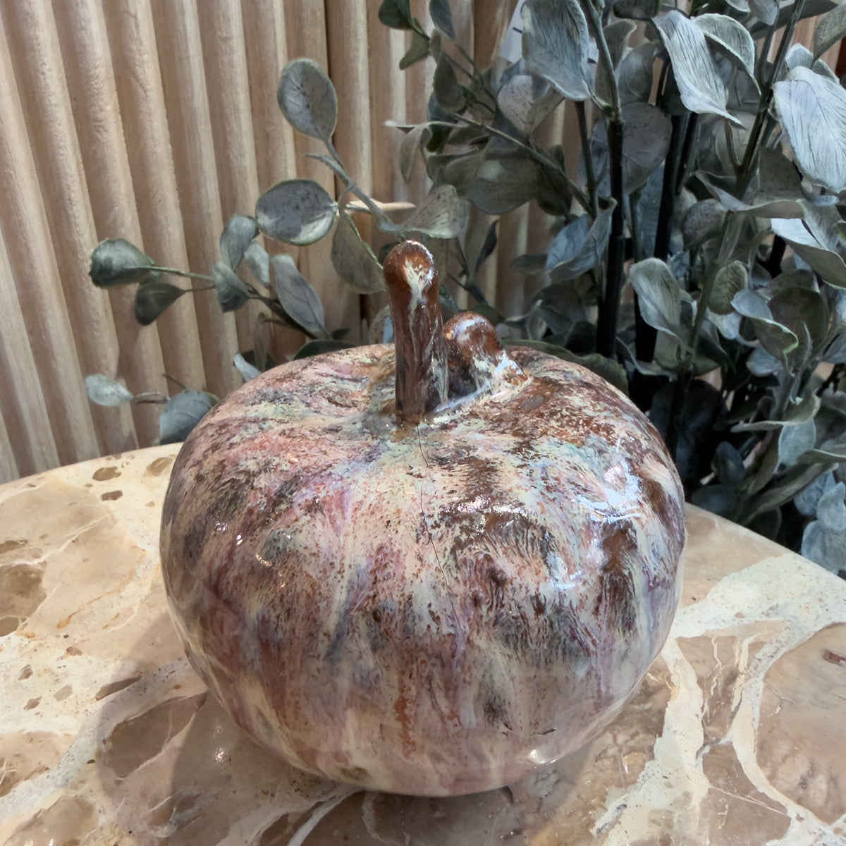 Watercolour Ceramic Apple - Large