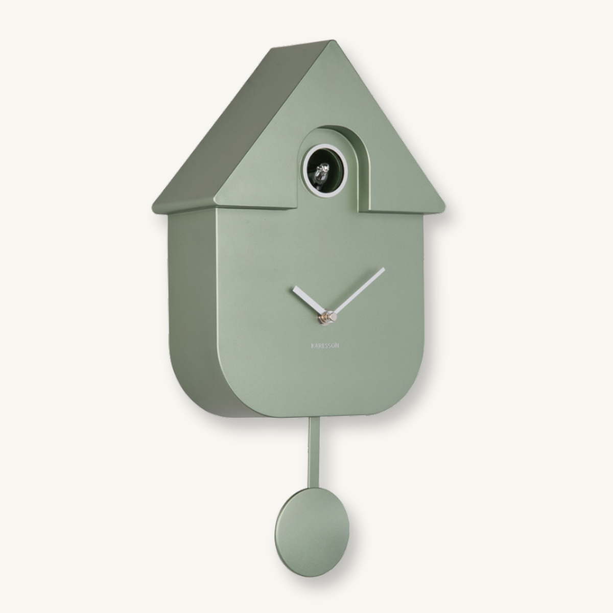 Green Metallic Cuckoo Clock