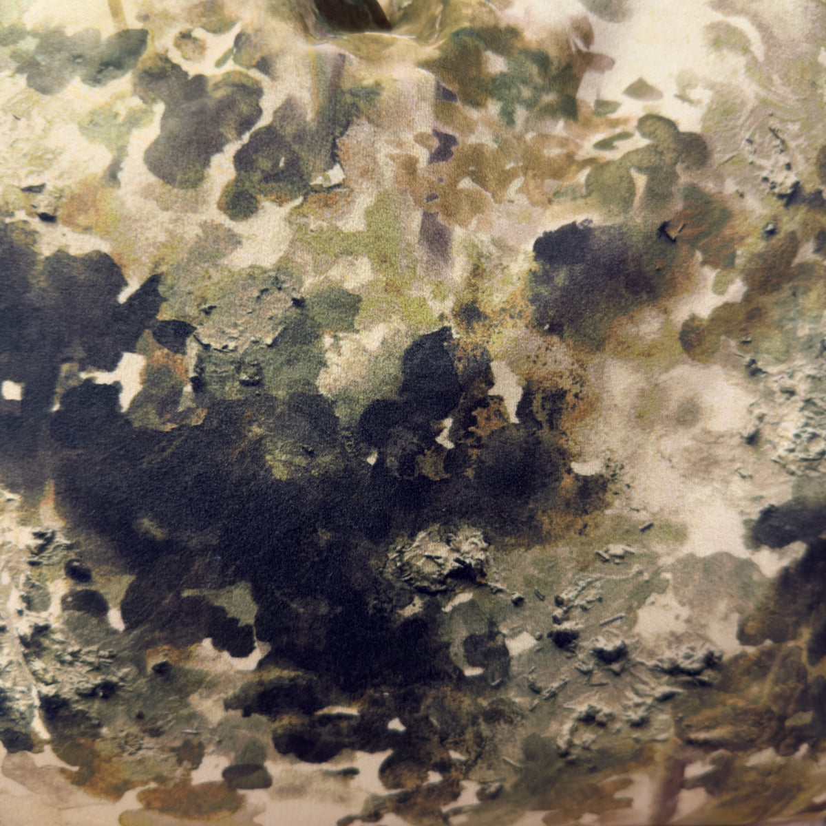 Moss Green Painted Woodland Cushion - 43x43cm
