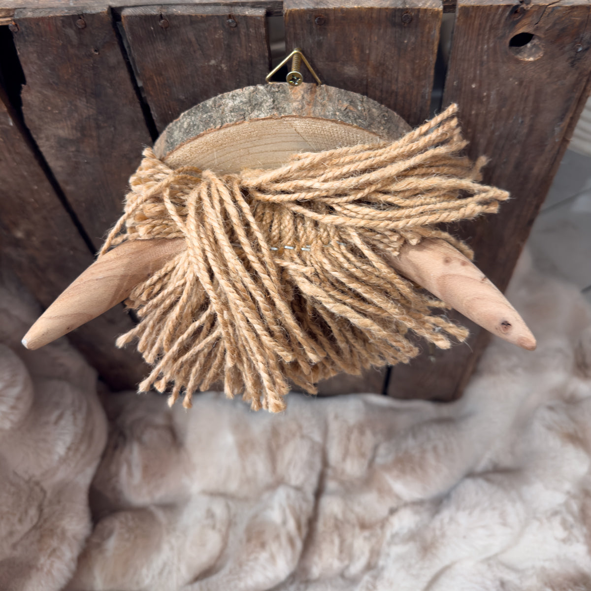 Rory Highland Cow Wall Deco - Mini